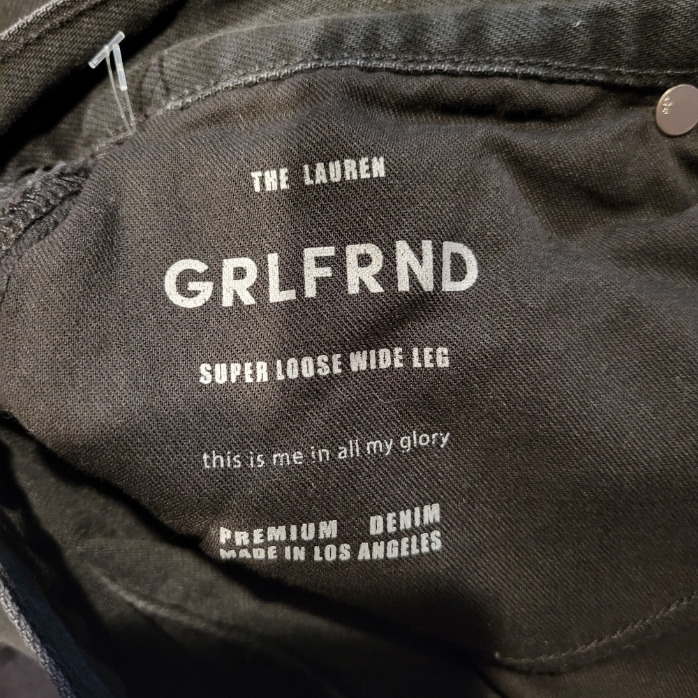 GRLFRND Lauren Super Loose Wide Leg - Picture 7 of 10